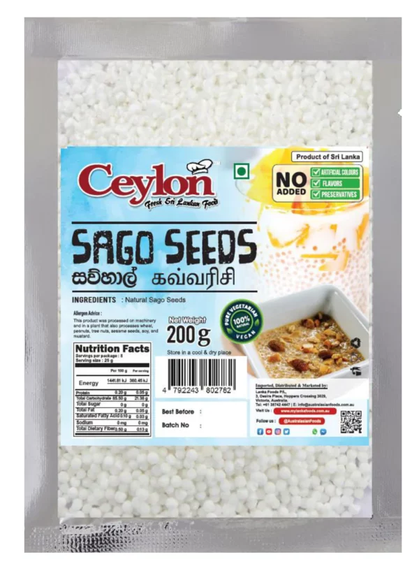 Ceylon Sago Seeds 200g
