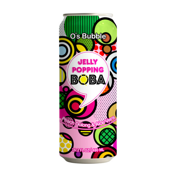 O's Bubble Jelly Popping Boba 240ml