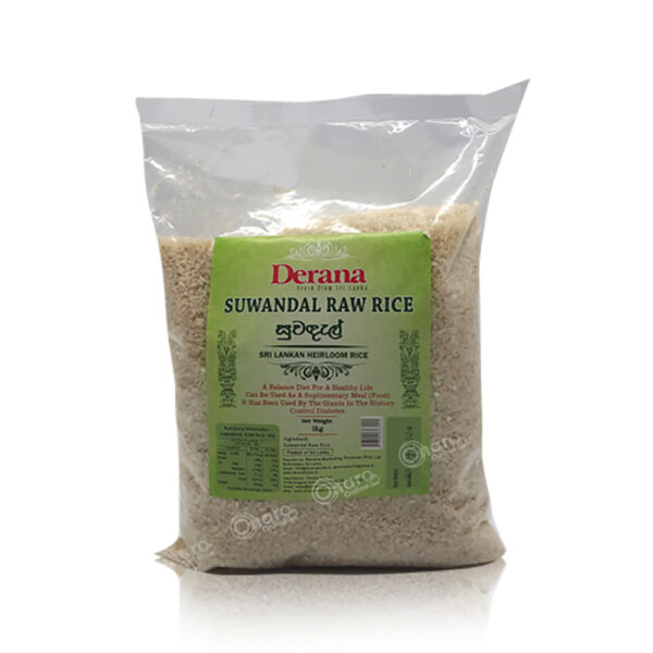 Derana Suwandal Raw Rice 1kg