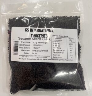 GS International Sesame Seed Black 100g
