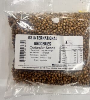 GS International Coriander Seeds 100g