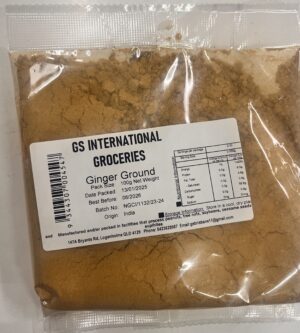 GS International Ginger Ground 100g