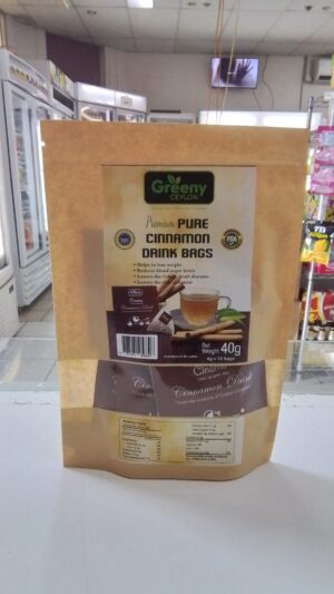 Greeny Ceylon Premium Pure Cinnamon Drink Bags 40g