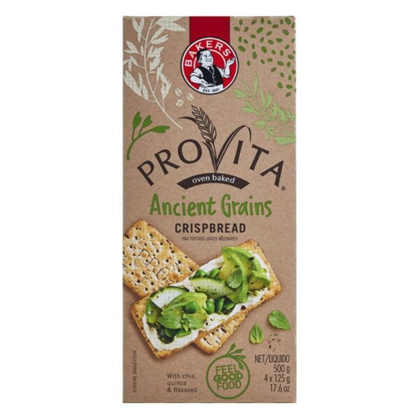 Bakers Provita Ancient Grains Crispbread 250g