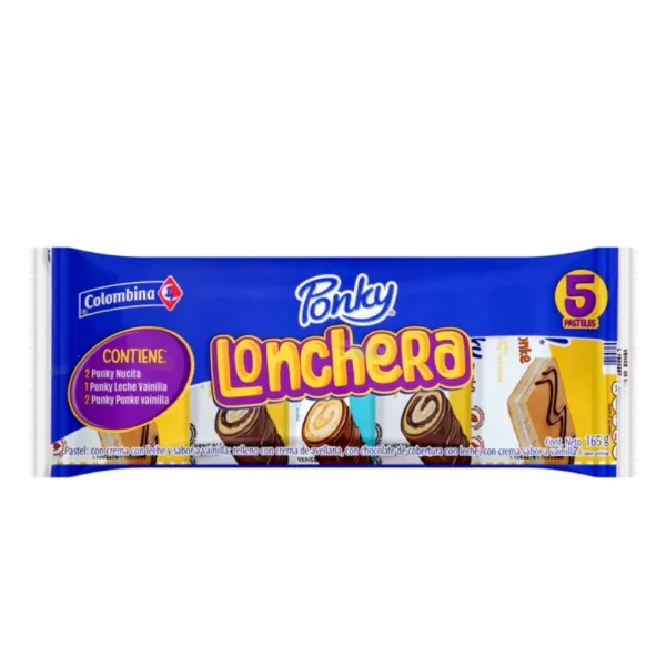 Ponky Lonchera 165g