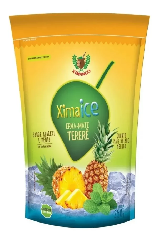 Erva-Mate Terere Ximaice 250g (Sabor Abacaxi E Menta)