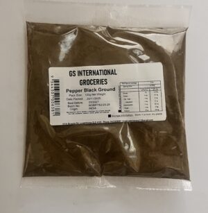 GS International Black Pepper Ground 100g