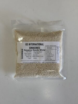 GS International groceries Sesame Seeds White 100g