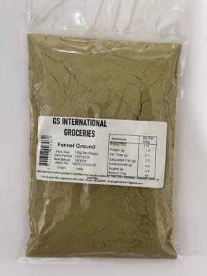 GS International groceries Fennel Ground 100g