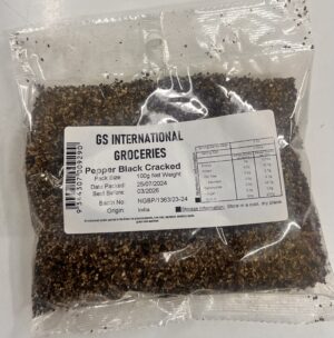 GS International Black Pepper Ground 100g