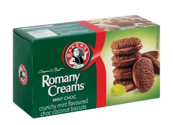 Bakers Romany Creams Mint Choc 200g