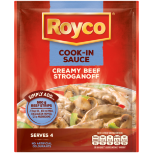 Royco cook-in creamy beef stroganoff (50g)
