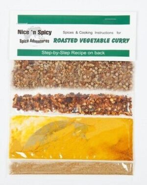 Nice 'n Spicy Roasted vegetable curry (15g)