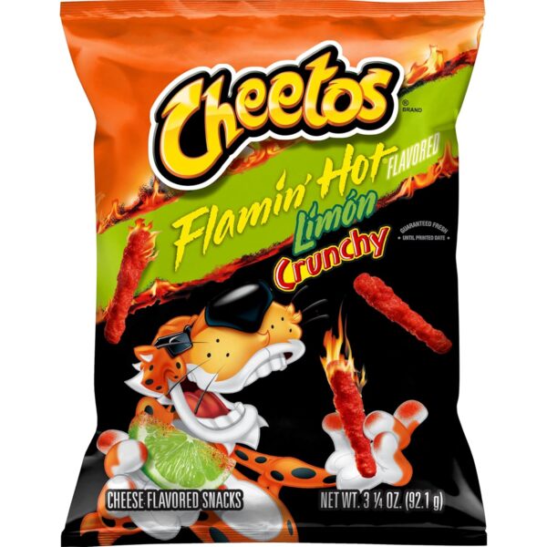 cheetos Flamin Hot Limon Crunchy 226.8g
