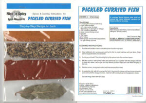 Nice 'n Spicy Pickled curried fish (15g)