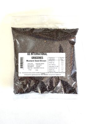 GS International Groceries Mustard Seed Brown 250g