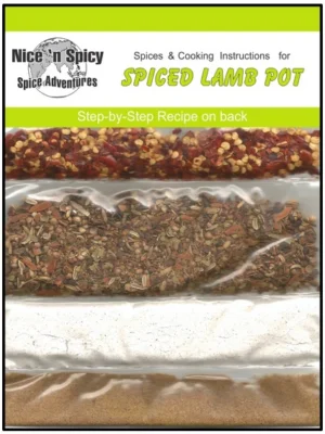 Nice 'n Spicy Spiced Lamb pot (15g)