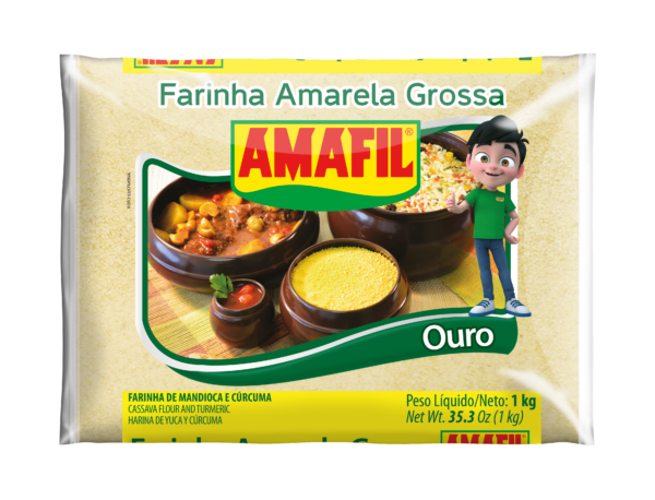 Amafil Farinha Amarela Grossa-1 Kg
