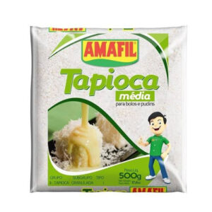 Amafil Tapioca media para bolos e pudins-500g