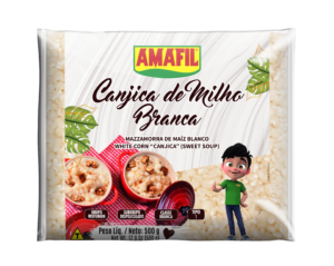 Amafil Canjica De Milho Branca  500g