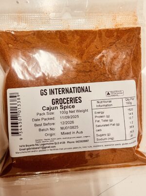 GS International groceries Cajun Spice 100g