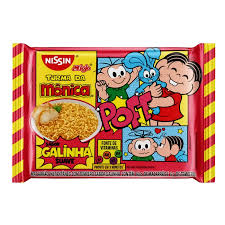 Nissin Turma da Monica Sabor Galinha Suave 80g