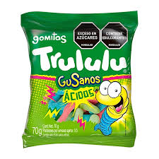 Trululu Gusanos Acidos 70g