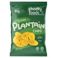 Cheeky Foods  Plantain Chips-Salted 85g