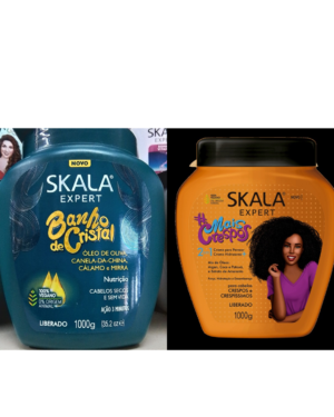 Skala Banho De Cristal and Mais Crespos 1kg