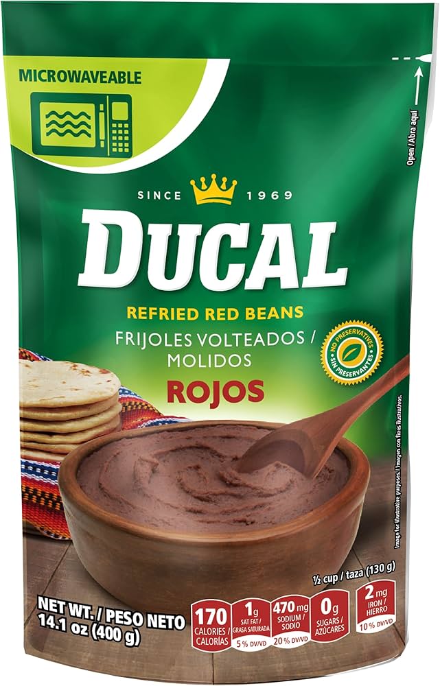 Ducal Refried Black Beans -Negros 400g (Copy)