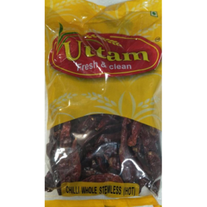 Uttam Fresh and Clean Chilli Whole Kashmiri 200g