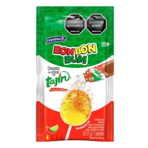 Bon Bon Bum Tajin Lollypop Passionfruit 17g
