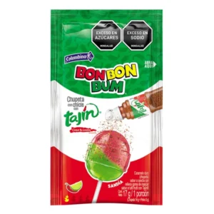 Bon Bon Bum Tajin Lollypop Passionfruit 17g