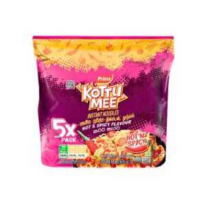 Prima Kottu Mee Instant Noodles Flavour Hot & Spicy 5 Packs*80g
