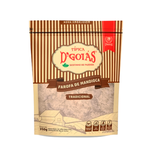 Tipica D'Gotas Farofa de Mandioca Tradicional 350g