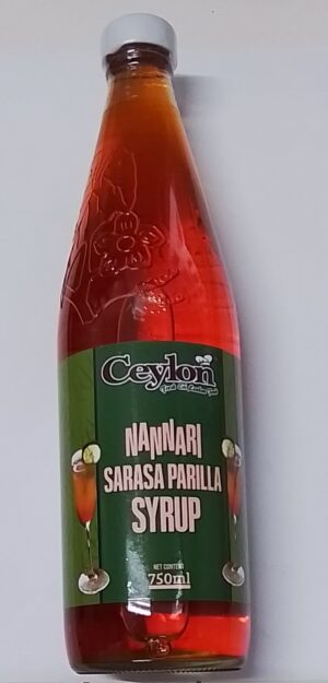 Ceylon Nannari Sarasa Parilla Syrup 750ml