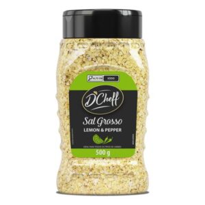 D'CHEFF Sal Grosso Lemon & Pepper 500g