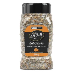 D'Cheff Sal Grosso Alho, Cebola e Salsa 500g