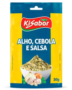 KiSabor Alho, Cebola e Salsa 30g