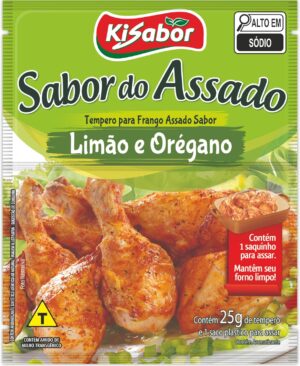 KiSabor Sabor do Assado Limao e Oregano 25g