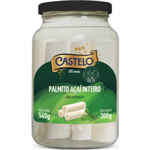 Castelo Palmito Acai Inteiro 540g