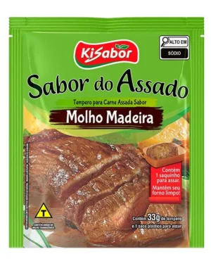KiSabor Sabor do Assado Molho Madeira 33g