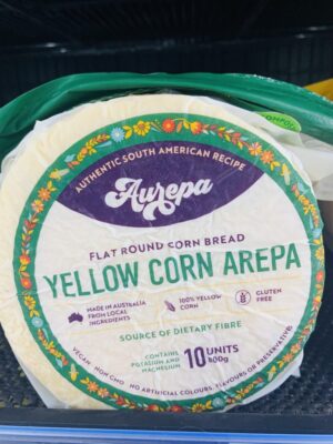 Aurepa Yellow Corn Arepa   10 units  - PICK UP ONLY