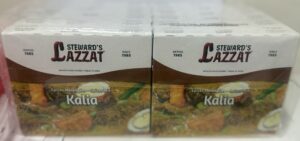 Steward's Lazzat Kalia Spices Mix 50g (pack of 12)