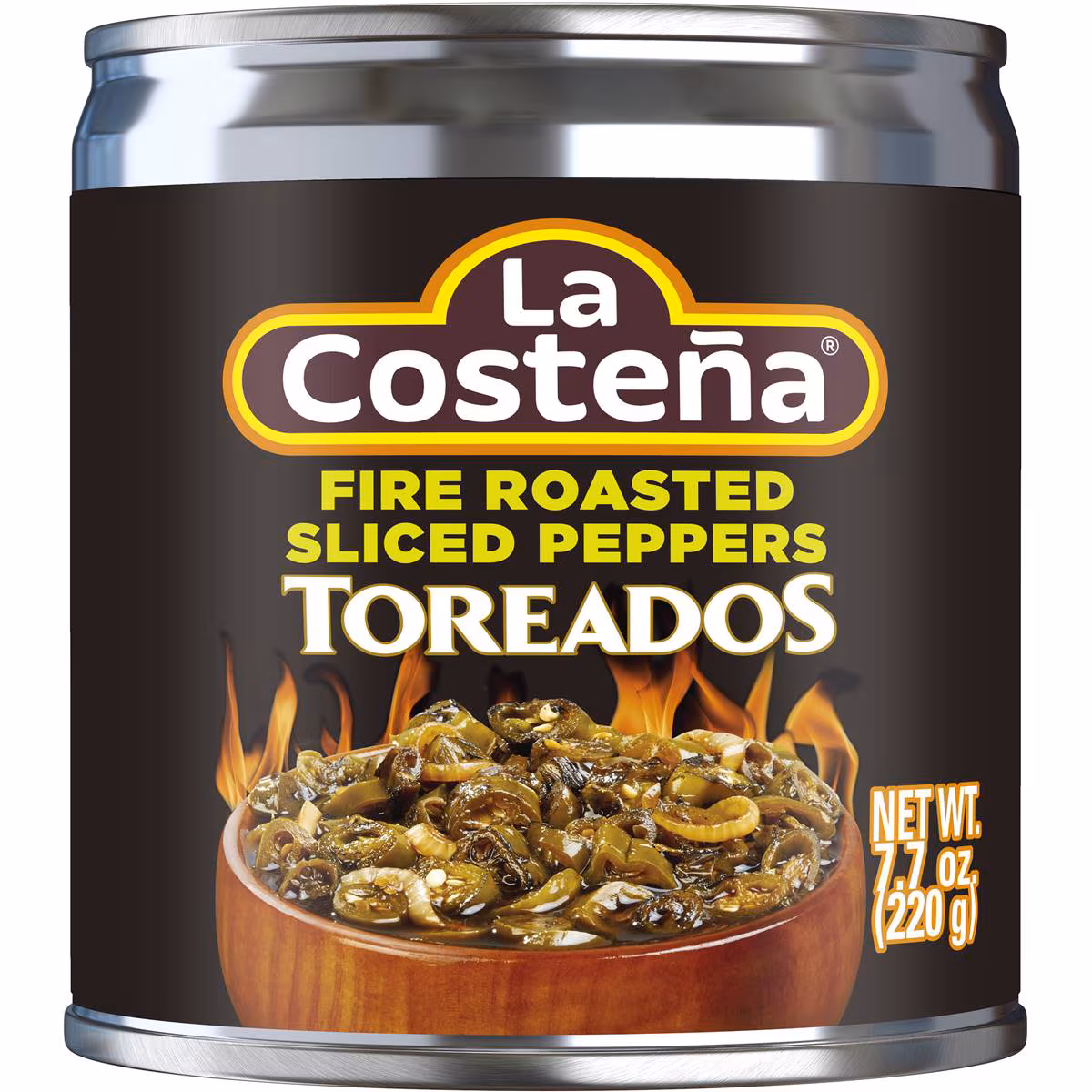 La Costena Fire Roasted Sliced Peppers Toreados 220g