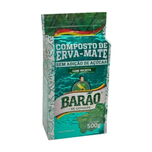 Composto De Erva-Mate Barao De Cotegipe Com menta 500g