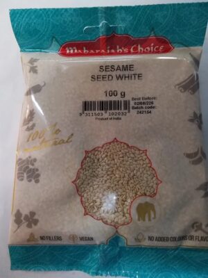 Maharajah's Sesame Seeds White 100g