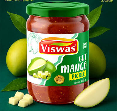 Viswas Cut Mango Pickle 400g