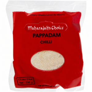 Maharajah`s Choice Pappadam Chilli 200g