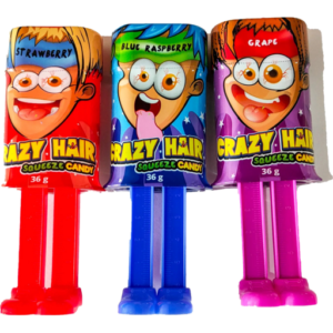Crazy Hair Saueeze Candy 36g